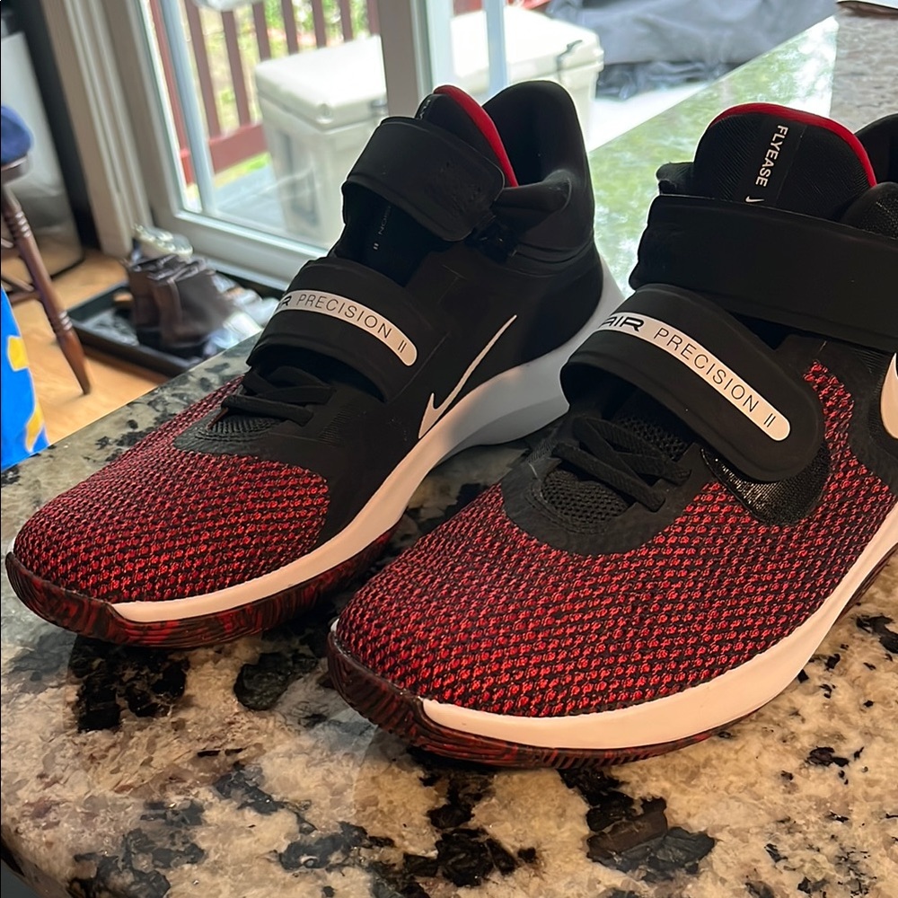 WOMENS NIKE Air Precision II - Women’s Size 11 with Flyease Velcro Straps